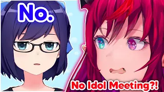 A-chan Misunderstood when IRyS asked for IDOL MEETING (Toilet break)