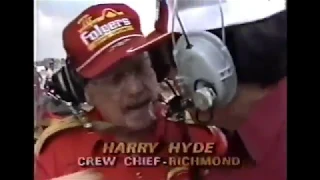 Harry Hyde vs NASCAR Official Atlanta 1986