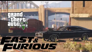 EL AUTO DE TORETO DE RAPIDOS Y FURIOSOS Dodge Charger del 70 EN GTA 5 #gta5 #ps4 #fastandfurious