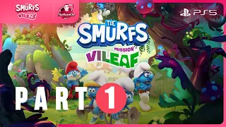 The Smurfs: Mission Vileaf Gameplay Walkthrough Part 1 [PS5 1080P HD]