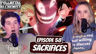 SACRIFICES ASSEMBLED! | Full Metal Alchemist: Brotherhood Reaction | Ep 58, “Sacrifices”