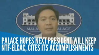 Palace hopes next president will keep NTF-Elcac, cites its accomplishments