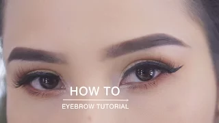 How to เขียนคิ้วใน 1 นาที I Aremakeup