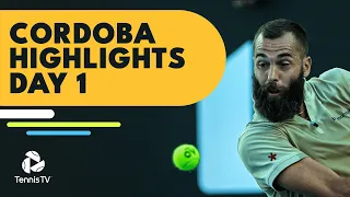 Paire Clashes with Munar; Martinez Battles Monteiro | Cordoba Open 2022 Day 1 Highlights