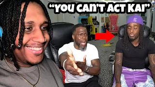 Kevin Hart teaches Kai Cenat how to be an Actor! **hilarious** REACTION