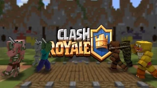 FNAF vs Mobs: Clash Royale Challenge - Monster School (Five Nights At Freddy's)