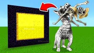 How To Make A Portal To The ZOONOMALY MONSTERS Dimension in Minecraft PE