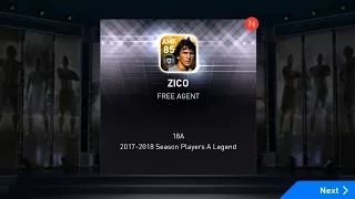 Legends vol no 2 zico pack opening in pes 18