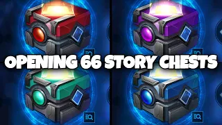 OPENING 66 STORY CHESTS | MARVEL FUTURE FIGHT