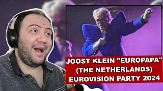 🇳🇱 Joost Klein - Europapa (The Netherlands 2024) Nordic Eurovision Party 2024 | TEACHER PAUL REACTS