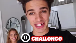 Brent Rivera! I DID THE PAUSE CHALLENGE WITH MY SISTER!