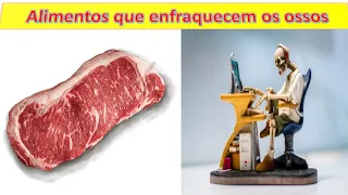 5 alimentos que você  não deve comer para ter ossos fortes