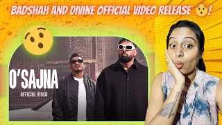 O Sajna (Official Video) reaction - Badshah X DIVINE X Nikhita Gandhi | G.Reaction