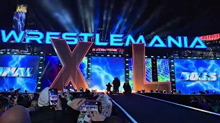 The Rock Wrestlemania XL Entrance #wwe #wrestling #wrestlemania #therock