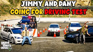 JIMMY AND DANY GOING FOR DRIVING TEST | HONDA CIVIC REBORN| NB - EP #17 | GTA 5 PAKISTAN