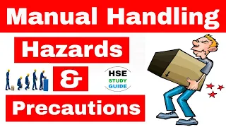 Manual Handling Safety In Hindi | Manual Handling Hazards & Precautions In Hindi | HSE STUDY GUIDE