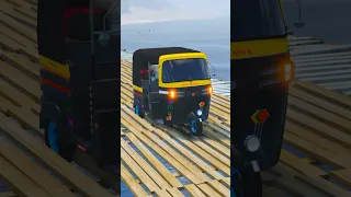 MICHAEL PARTICIPATED IN DANGEROUS CHALLENGE WITH AUTO RICKSHAW #shortsvideo #gta5