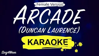 Duncan Laurence - Arcade (Karaoke Piano) Female Version +3