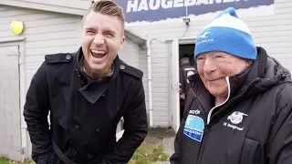 Møter Haugesund-legende: - Han er så forbanna lat!