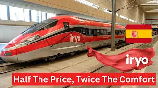 Riding the NEW Iryo Train from Madrid to Malaga: Cutting Renfe's Prices in HALF! (ECONOMY)