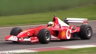 Ferrari F1 V10 vs V8 PURE Sounds!