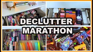 *MASSIVE* Makeup Collection Declutter Marathon Part 1 | 🎃 # 21