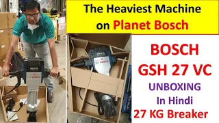 Bosch GSH 27VC Breaker | Heaviest Breaker in Bosch | Bosch 27kg Demolition Hammer