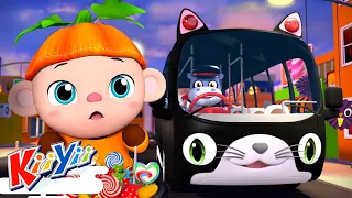 Wheels On The Halloween Bus | Sing Along | Kids Songs | Nursery Rhymes & Kids Songs