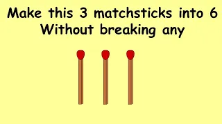 Match Stick Puzzles part 17 | Puzzles with Answer | Feed Brain With Prema