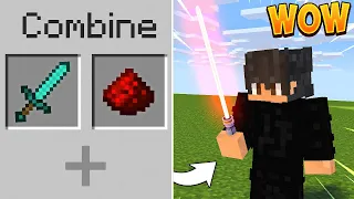 Minecraft But I Can Combine ANY ITEM...