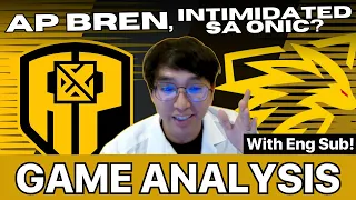 [WITH ENGSUB] INTIMIDATED NGA BA SA ONIC?! | APBR vs. ONIC GAME ANALYSIS BY OHMYV33NUS