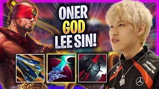 ONER IS A GOD WITH LEE SIN! - T1 Oner Plays Lee Sin JUNGLE vs Graves! | Season 2024