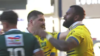 TOP 14 - Essai de Alivereti RAKA (ASM) - ASM Clermont - Section Paloise - J08 - Saison 2021/2022