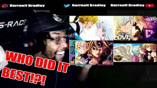 MELIODAS & ELIZABETH RAPS / SONGS ( WHO DID IT BEST!?! ) ZACH B / SAILORURLOVE / EGOVIBEZ / RHYCE