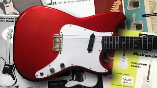 Pre-CBS Fender Musicmaster Partscaster (built with vintage and modern parts)