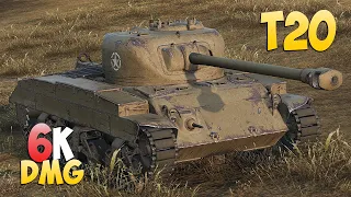 T20 - 9 Kills 6K DMG - Simple! - World Of Tanks