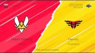 [ENG] LIVE Vitality vs Heroic - IEM Katowice 2022 - Group B
