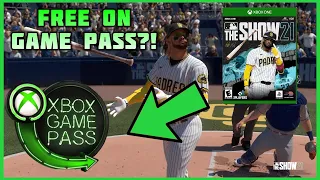 MLB The Show 21 on Xbox Game Pass!