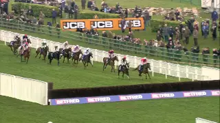 CONEYGREE wins the 2015 Cheltenham Gold Cup - the first novice to win the race for 41 years