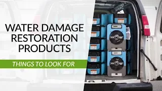 Best Products for Water Damage Restoration Businesses