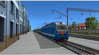 Trainz 12 | Мичуринск-Уральский - Грязи-Воронежские на ЭП1М-645