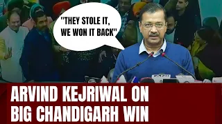Chandigarh Mayoral Polls | Arvind Kejriwal On Big Chandigarh Win: "They Stole It, We Won It Back"