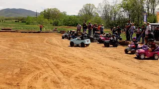 Power Wheels Demo Derby Cancer benefit Shenandoah Speedway 4-20--24