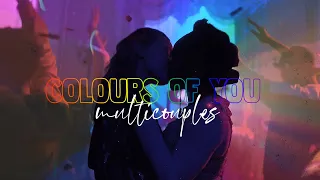 LGBTQ+ Multicouples || Colours of You