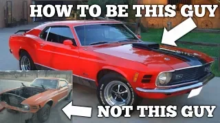 Things you NEED to know BEFORE buying a project car / part 1