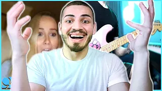 Playing Guitar on Omegle but I pretend I'm a beginner 3 | THE DOOO REACTION