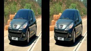 PEUGEOT 207 2D to 3D конвертация/conversion (TimeLine.RU)