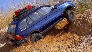 1/10 Scale TRAXXAS TRX4 BMW X5 & MITSUBISHI PAJERO Off-road Trail 4X4 RC Car