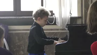 Fedor Kutuzov ( 9 y/o) - Выступление в Храме Алексея Божьего человека