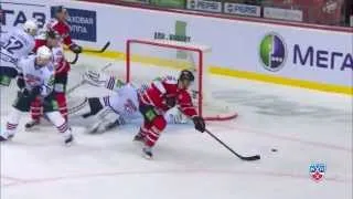 Победный гол Лайне с неудобной / Laine's GWG scored from backhand